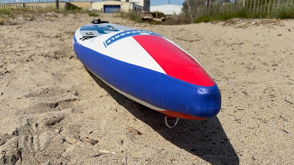 Test paddle gonflable Racing Pro Redwoodpaddle