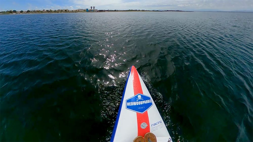 Test paddle gonflable Racing Pro Redwoodpaddle