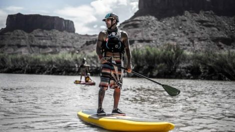 Sam Aiken, photographie de stand up paddle