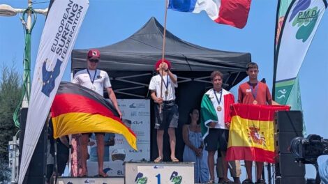 Léo Le Tohic Casareggio champion d’Europe de SUP surf