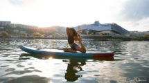 Le yoga paddle à Confluences pour une expérience sur le Rhône