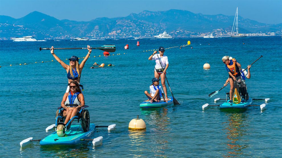La Mairie de Cannes possède un nouveau paddle adapté